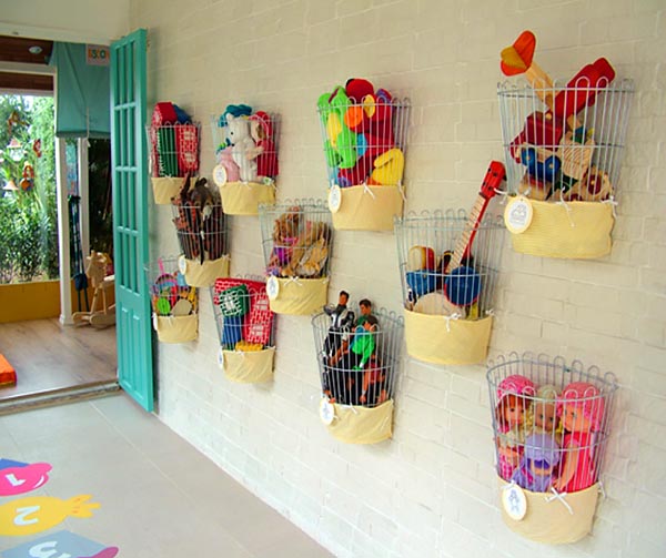 36 Best Toy Storage Ideas For 2022, Large Wire Baskets For Toy Storage