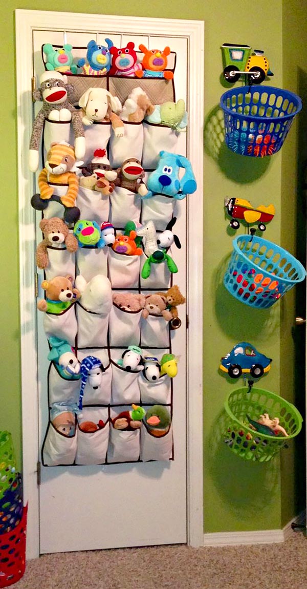 Off the floor toys storage #toys #storage #homedecor #decorhomeideas