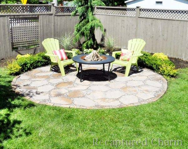 Table Fire Pit Design Idea #firepit #firepitideas #diy #garden #decorhomeideas