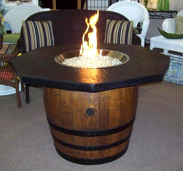 Repurposed Old Barrel Turned Into Fire Pit #firepit #firepitideas #diy #garden #decorhomeideas