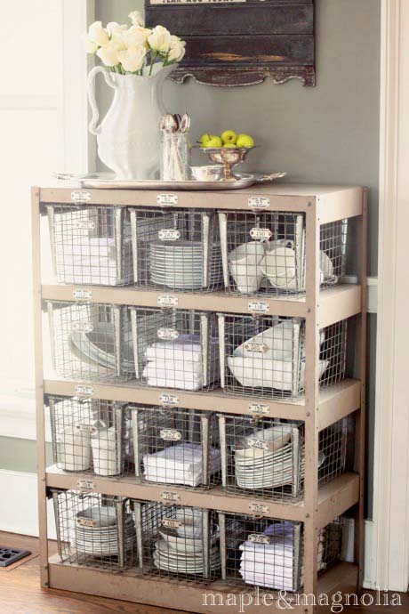 Rustic decor gym lockers #farmhouse #farmhousedecor #storage #organization #farmhousestorage #decorhomeideas