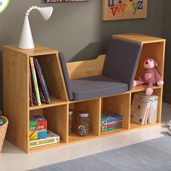 DIY wooden toy storage and bookcase #toystorage #bookcase @woodenstorage #diy #decorhomeideas