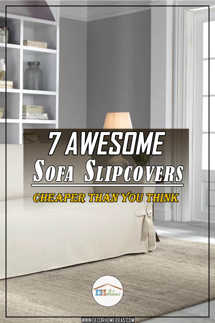 7 Awesome Wayfair Sofa Slipcovers #slipcover #sofa #wayfair #couch #decorhomeideas