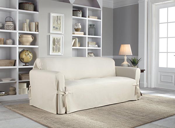 7 Awesome Wayfair Sofa Slipcovers Cotton Box #slipcover #sofa #wayfair #couch #decorhomeideas