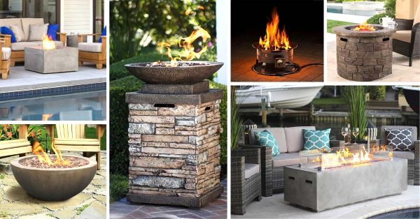 10 Best Gas Fire Pits For Deck In 2022, What Is The Best Gas Fire Pit