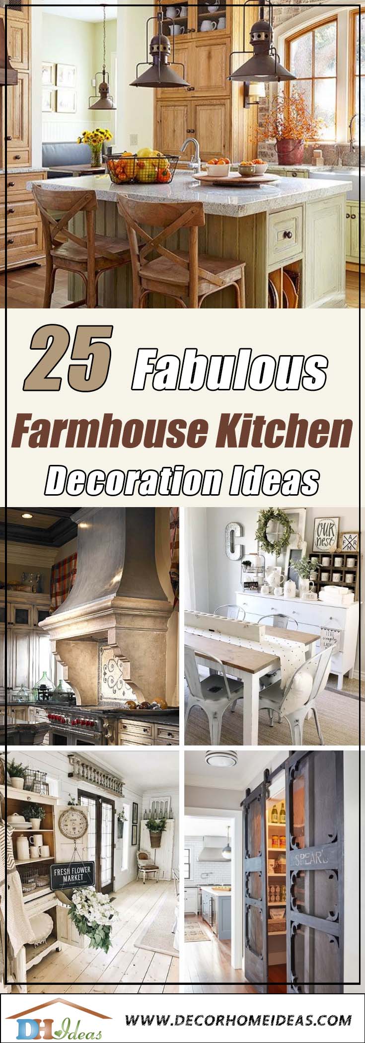 Do you love farmhouse kitchen decor as much as we do? Then check out these amazing farmouse kitchen decorations and ideas.