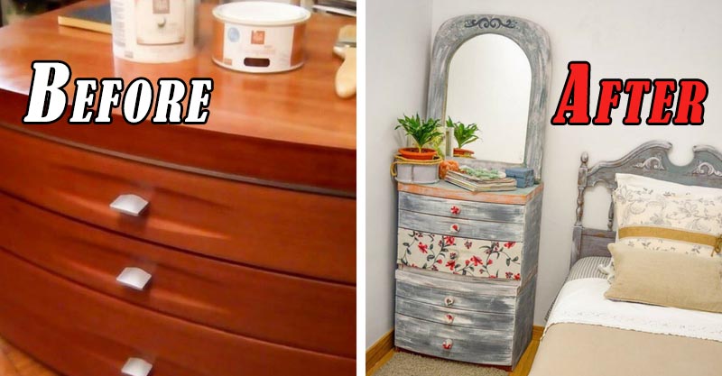 Bedroom furniture makeover