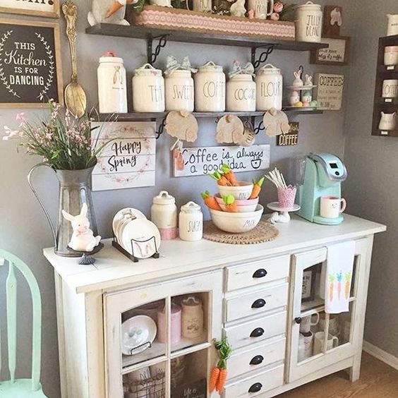 Lovely Farmhouse Kitchen Decor #farmhousekitchen #farmhouse #farmhousedecor #kitchen #homedecor #decorhomeideas