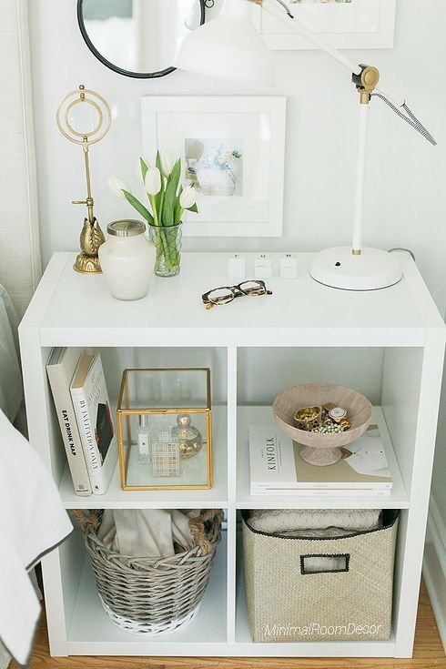 Cube storage vanity ideas #vanity #bedroom #vanitybedroom #makeupvanity #homedecor #decorhomeiedeas