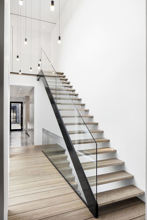 Floating staircase ideas #staircase #stairway #stairs #staircaseideas #decorhomeideas