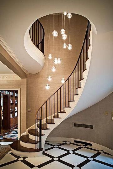 Simple staircase spiral design #staircase #stairway #stairs #staircaseideas #decorhomeideas