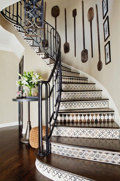 28 impresionantes ideas de decoración de escaleras