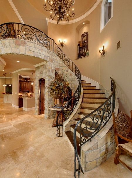 Stone stairs ideas #staircase #stairway #stairs #staircaseideas #decorhomeideas