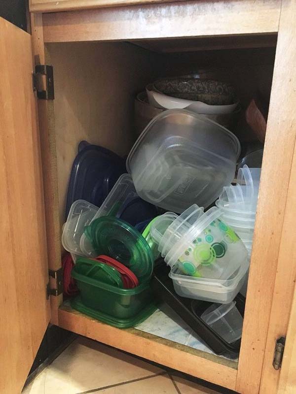5 Steps to organize food storage containers