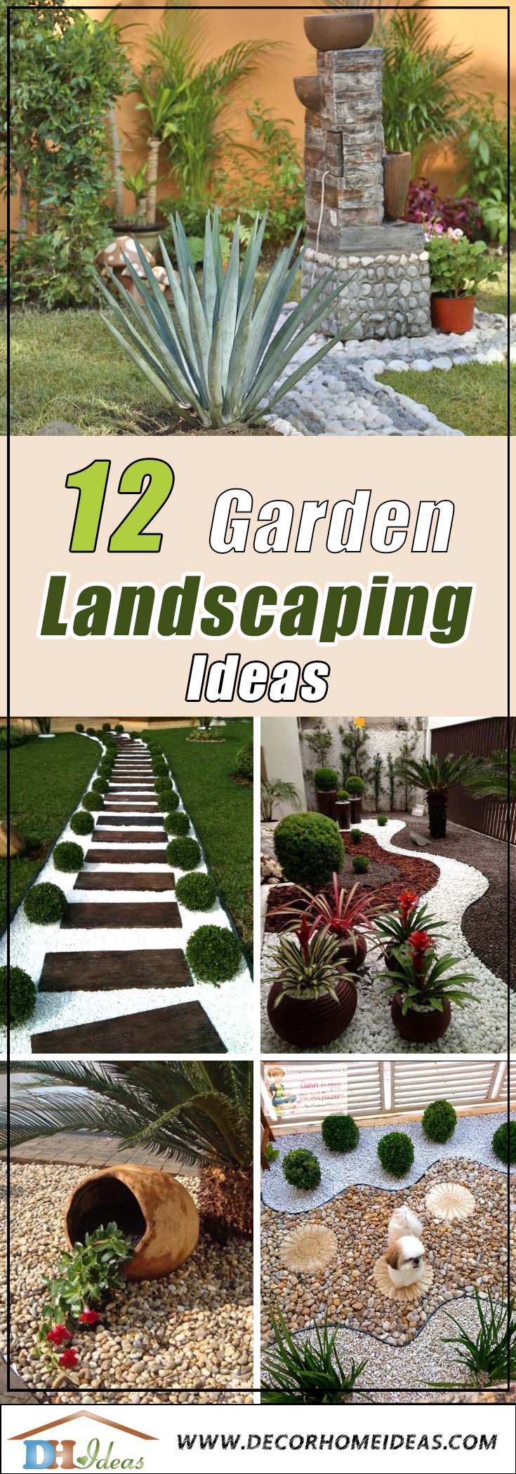 12 Eye Catching Garden Landscaping Ideas