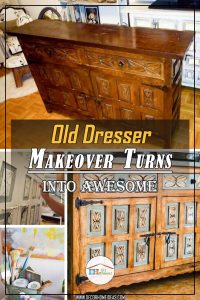 Old Dresser Makeover Turns Into a Stunning Piece of Furniture