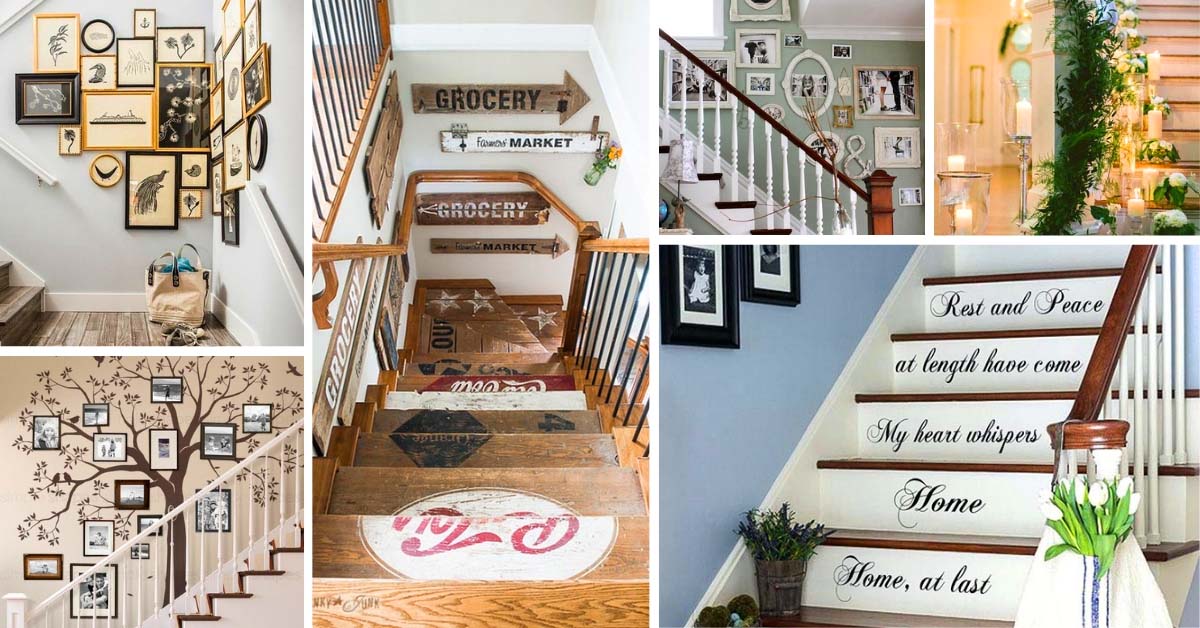 Staircase decorating ideas