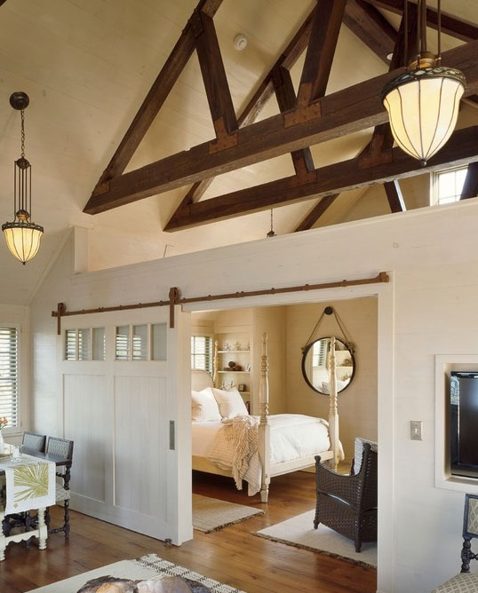 Double barn door for bedroom #barndoor #bedroom #interior #homedecor #decorhomeideas