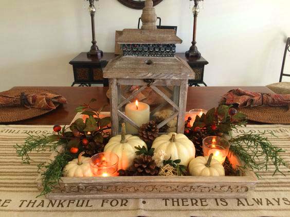 Fall decor DIY centerpiece #fallcenterpiece #falldecor #diy #falldecoration #thanksgiving #decorhomeideas