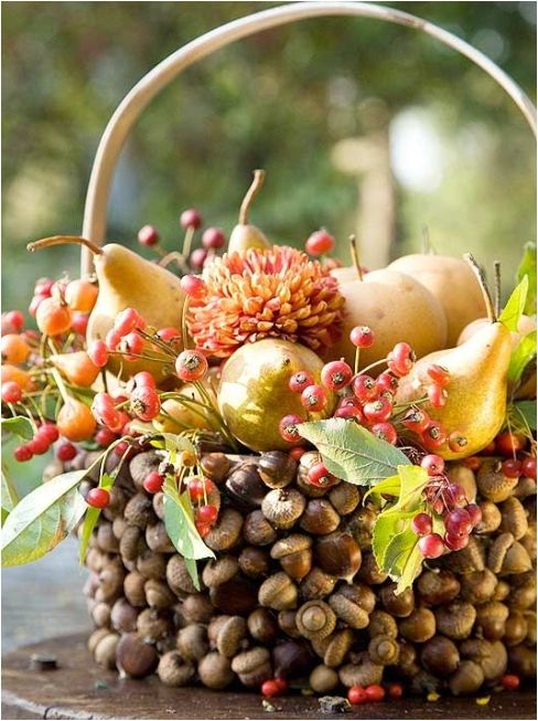 Fall decor centerpiece #fallcenterpiece #falldecor #diy #falldecoration #thanksgiving #decorhomeideas