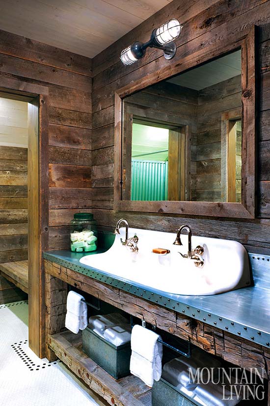 14 Amazing Farmhouse Trough Bathroom, Farmhouse Bathroom Sink Vanity