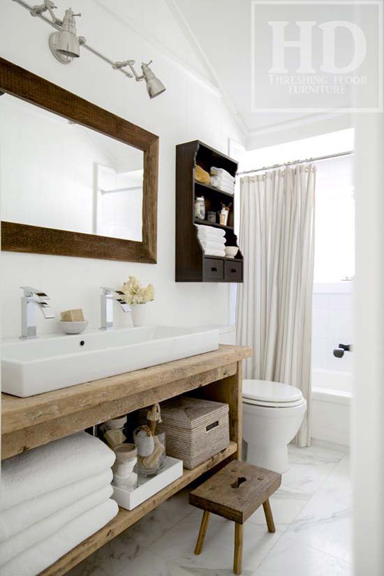  Farmhouse Bathroom Sink Decor for Large Space