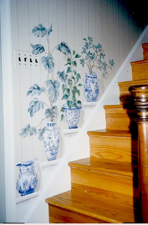 37 Smart Painted Stairs Ideas To Uplifting Your Inspiration