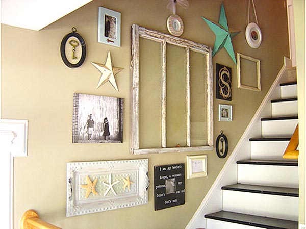 Stars themed staircase decorating ideas #staircase #stairs #stairway #stairsdecoration #homedecor #decorhomeideas