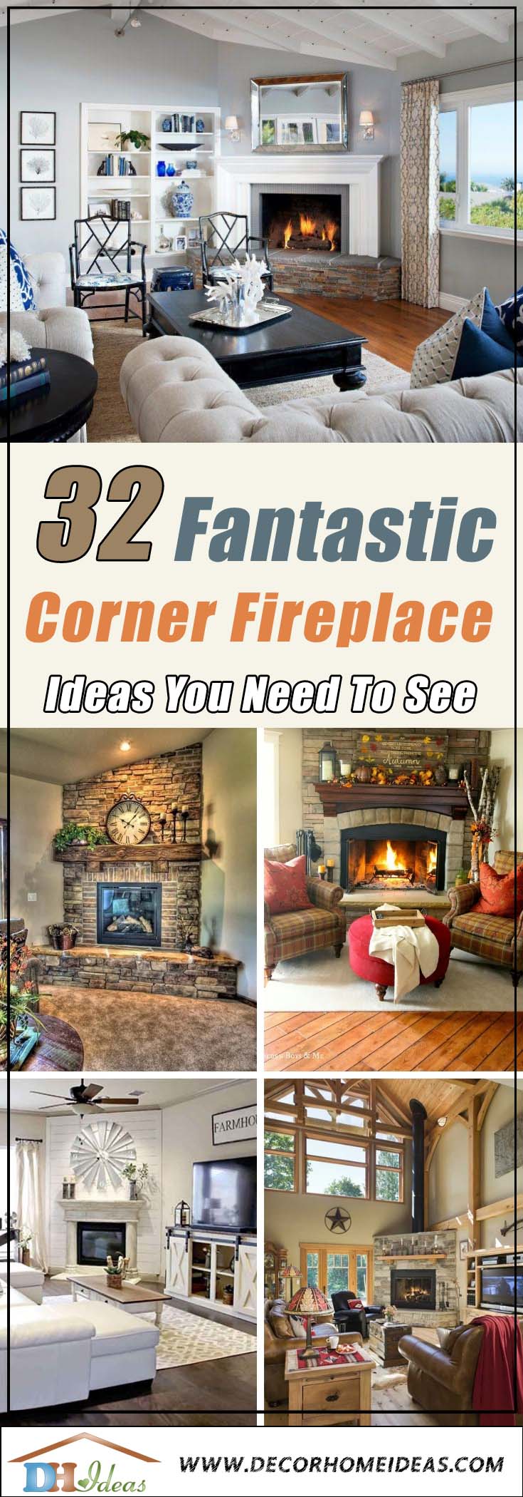 Corner Fireplace Ideas #fireplace #fireplaceideas #corner #decorhomeideas