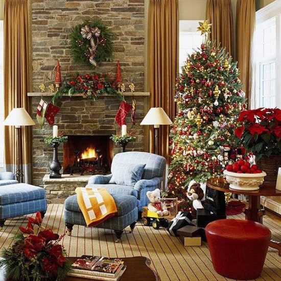 Christmas Living Room Decoration