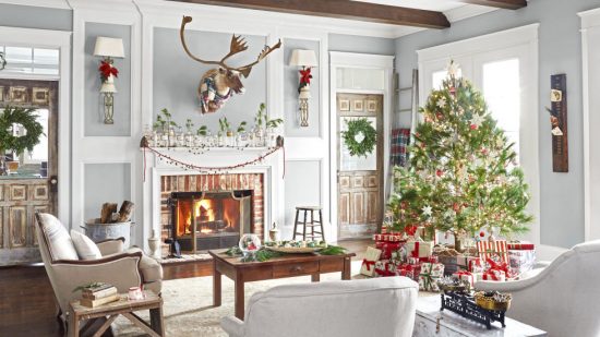 Christmas Living Room Decoration