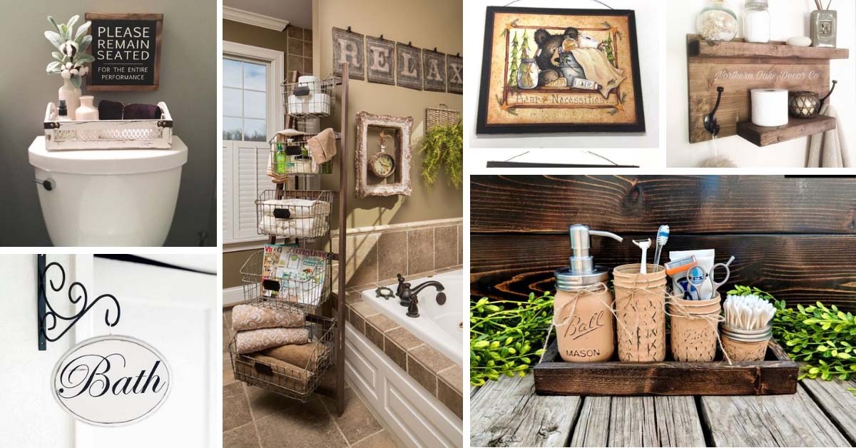 Country Bathroom Decor Ideas