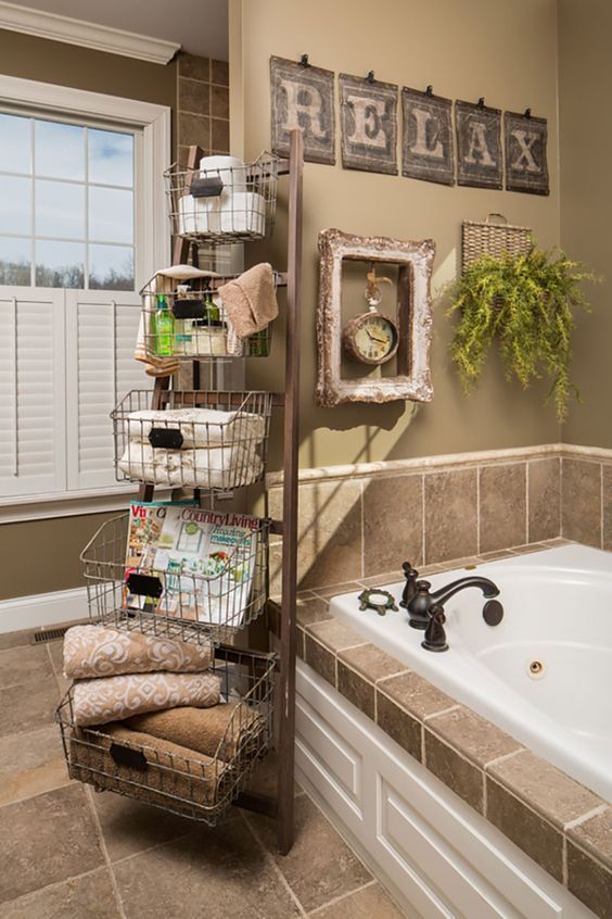 19 Lovely Country Bathroom Decor Ideas Home - Country Themed Room Decor