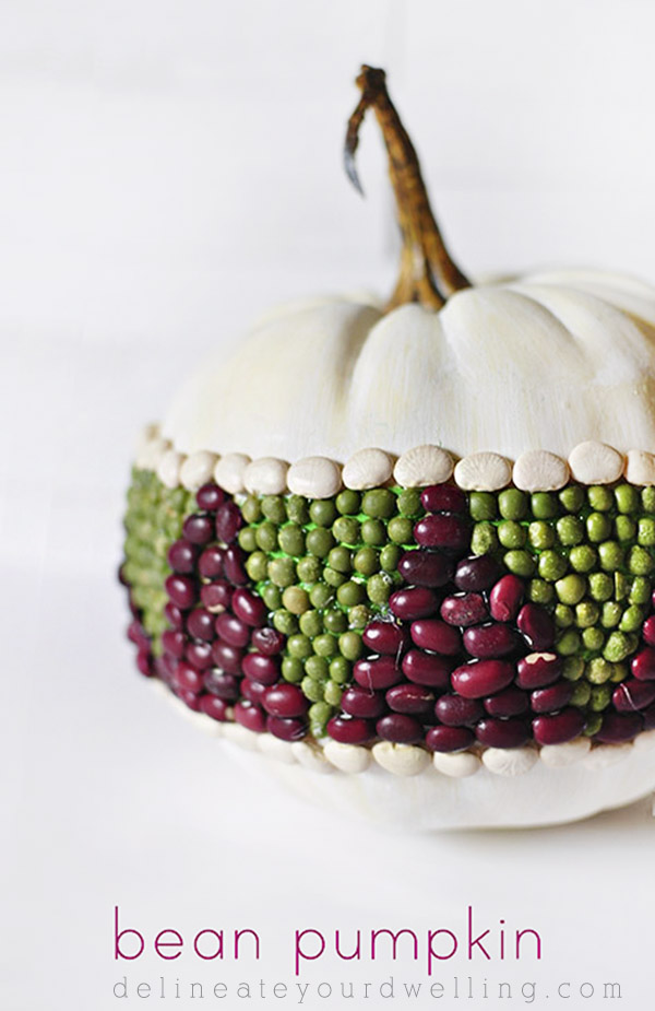 DIY Bean Pumpkin No Carve Ideas #pumpkin #falldecor #nocarve #homedecor #decorhomeideas