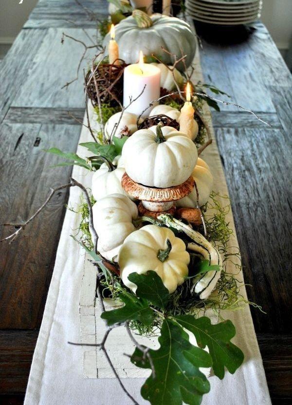 Rustic Decor Pumpkin Centerpiece #pumpkindecor #centerpiece #falldecor #decorhomeideas