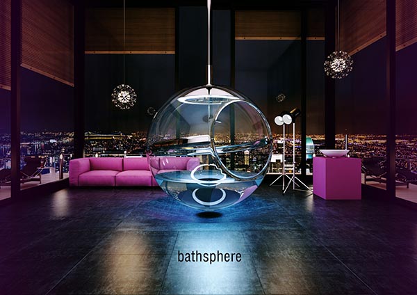 Bathsphere Design #bathtub #tub #cooltub #bathroom #decorhomeideas