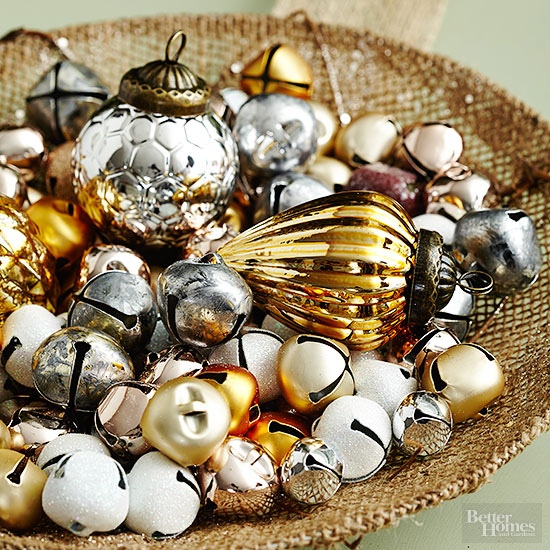 Beautiful Bell Collection Christmas Centerpiece