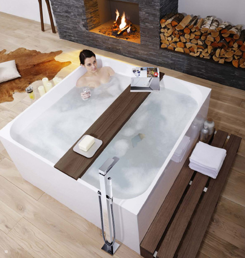 Big Square Bathtub #bathtub #tub #cooltub #bathroom #decorhomeideas