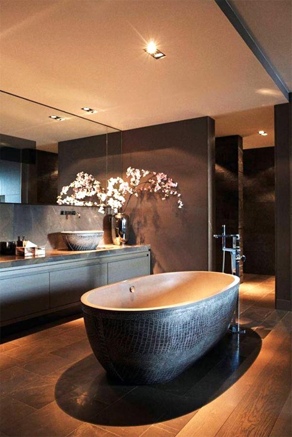 Bowl Bathtub #bathtub #tub #cooltub #bathroom #decorhomeideas