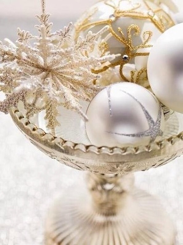 Christmas Balls Gold And Silver