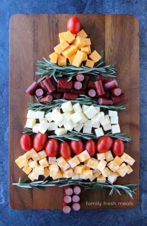 Christmas Platter With Sausages