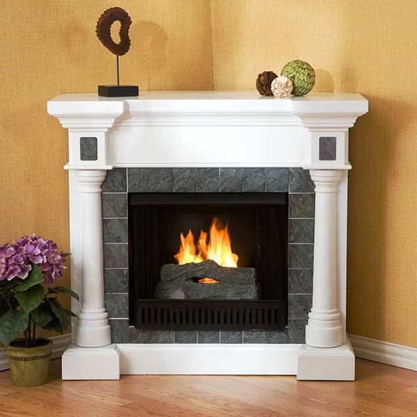 Corner Fireplace Tile Ideas #fireplace #fireplacedesign #tile #fireplacetile #decorhomeideas