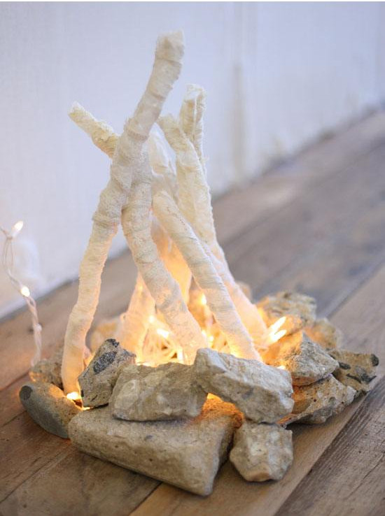 DIY Flameless Fire Pit #Christmas #Christmasdecor #budget #diy #decorhomeideas