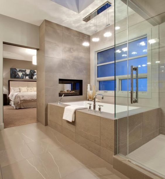 Drop-In Bathtub Modern Design #dropintub #bathtub #tub #ideas #decorhomeideas