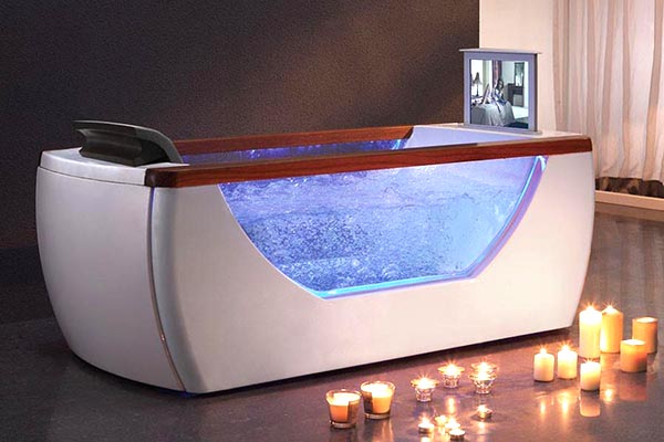 Free Standing Air Bathtub #bathtub #tub #cooltub #bathroom #decorhomeideas