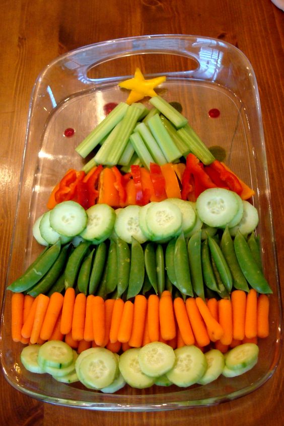 Healthy Christmas Platter