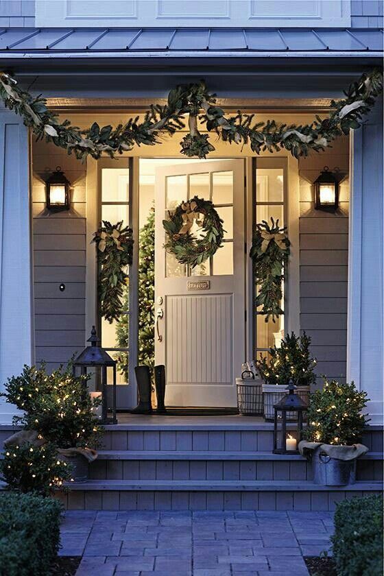 Magnolia Wreath Christmas Door Decorations