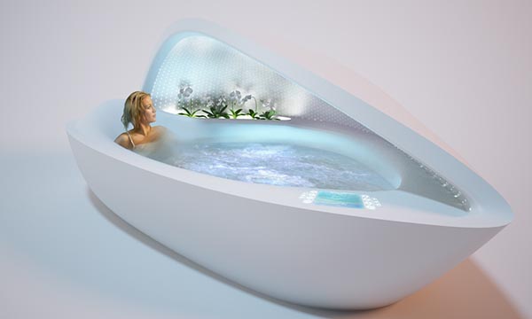 Mother of Pearl Bathtub #bathtub #tub #cooltub #bathroom #decorhomeideas