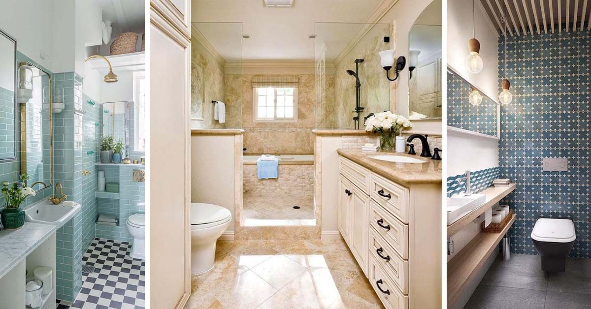 Narrow Bathroom Ideas and Designs