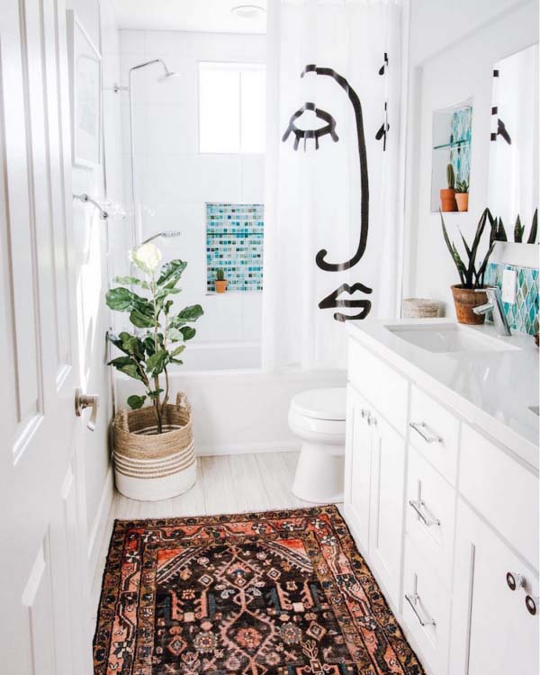 Narrow Bathroom On A Budget #bathroom #narrow #narrowbathroom #decorhomeideas